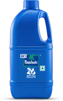 Parachute Coconut Oil, 100% Pure Coconut Oil Hair Oil(1.2 L)
