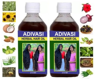 Adivasi Herbal Hair Oil 250ml Hair Oil(500 ml)