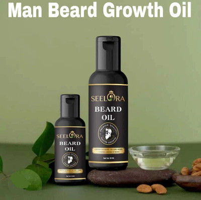 seelora Beard Booster Oil with Natural Herbs Hair Oil (100 ml) pack of -2 Hair Oil(100 ml)