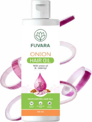 FUVARA Onion Oil Promotes Hair Growth & Controls Hairfall Hair Oil 100ml pack 1 Hair Oil(100 ml)