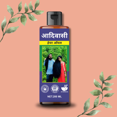ADIBASI HAIR OIL Enriched with Tribal Essence for Hair Wellness Hair Oil(200 ml)