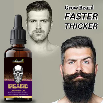 Phillauri Beard oil For Soothes Skin Irritation||Deeply Conditions Beard||(pack of 1) Hair Oil(30 ml)