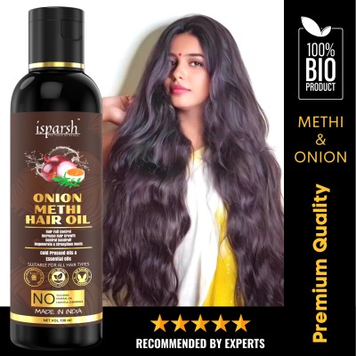 isparsh ONION METHI (Fenugreek) OIL & Anti-Hair Fall  Hair Oil(100 ml)