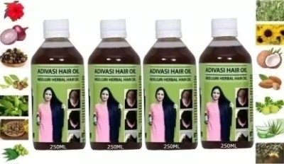 Adivasi Hand Made Oil 1000ml - Pista(pack of 1) Hair Oil(1000 ml)