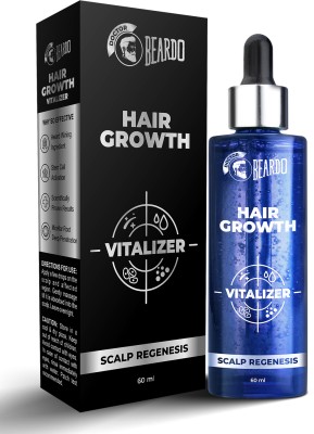 BEARDO Hair Growth Vitalizer Scalp Regenesis | Non Sticky | Non Oily | Non Greasy Hair Oil(60 ml)