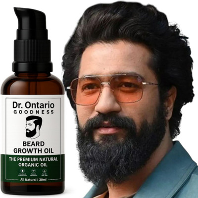 Ontario Goodness Dr. Ales Fast & Advanced Beard & Mustache Growth Oil for MenAX9745 Hair Oil(30 ml)