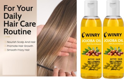 winry Thick Hair Growth & Fall Control Jojoba  Hair Oil(200 ml)