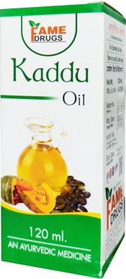 Fame Kaddu oil - Pumpkin Seed Oil 120 ML For hair growth & skin care Hair Oil(120 ml)