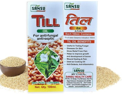 Sansu Till Oil (Pack of 2) Ayurvedic Hair Oil(100 ml)