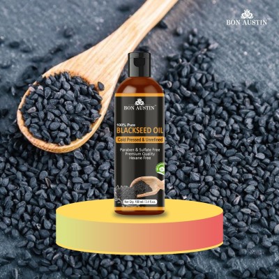 Bon Austin Premium Blackseed Herbal Hair Oil - For Hair Growth and Anti Hair Fall 100ml Hair Oil(100 ml)