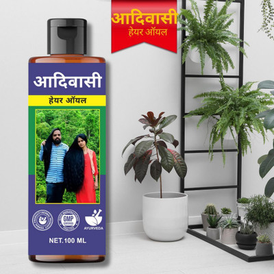KGF Adivasi Hair Oil: Revitalizes Hair with Natural Oils for Healthy Growth Hair Oil(100 ml)