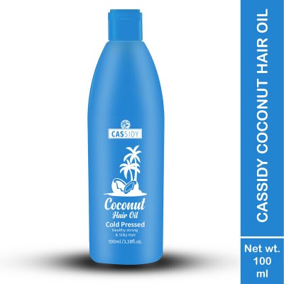 Cassidy Advansed Gold Coconut Hair Oil, Made with Pure Coconut Oil, Vitamin E Hair Oil(100 ml)