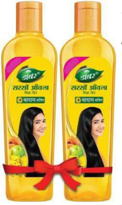 Dabur sarsho amla +badam shakti 175 Ml x2 Hair Oil(350 ml)
