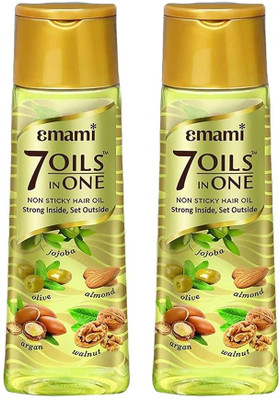 EMAMI 7 Oils in One | Makes Hair 20x Stronger and Manageable | Hair Oil(1000 ml)