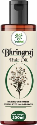 Vanvati Bhringraj Hair Oil for Hair Growth, Nourishment & Reducing Hair Fall Hair Oil(200 ml)