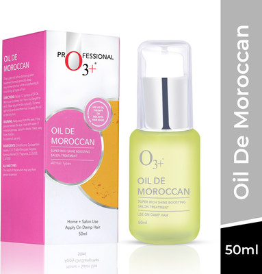 O3+ De Moroccan With Pure Argan Serum Hair Oil(50 ml)