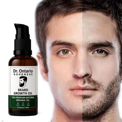Ontario Advanced Beard Growth Oil With Argan Oil For Thicker And Healthier Hair OilAX71 Hair Oil(30 ml)