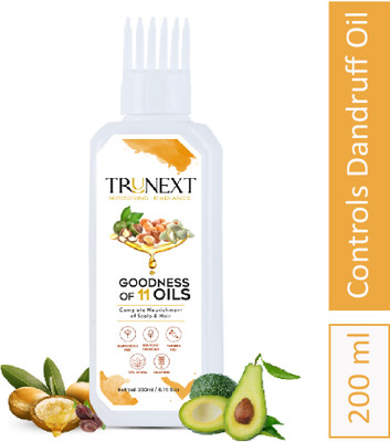 TRUNEXT Goodness Of 11 For Complete Nourishment Of Scalp And Hair Oil(200 g)