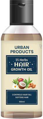 Urban Products 35 Herbs Hair Oil for Strong, Healthy & Shiny Hair - Natural Herbal Care Hair Oil(100 ml)