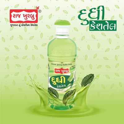 RAJ KHUSHBU (Pack of 1) Lauki Hair oil For Stress Relief & Anti Dandruff | Dudhi  Hair Oil(500 ml)