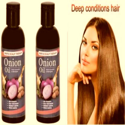 Manarya Sun's Heart Coconut Onion Hair Oil With Bhringraj Hair Oil(200 ml)
