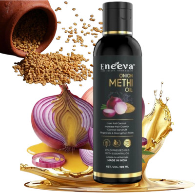 eneeva Onion methi HAIR GROWTH OIL 100ml kh Hair Oil(100 ml)
