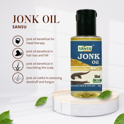 Sansu Jonk Oil, Leech Tail For Hair Regrowth control hair fall Hair Oil(50 ml)