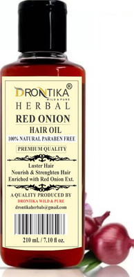 drontika NATURAL Herbal Red Onion  Hair Oil(200 ml)