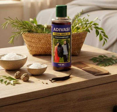 Adivasi Natural Herbal Hair Oil for Strong Hair Growth (100ml) Hair Oil(100 ml)