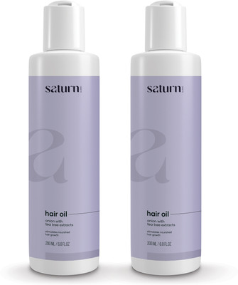 Saturn By Ghc Hair Growth Oil |Prevents Hair Fall & Promotes Stronger Hair Growth For Women Hair Oil (400 Ml) For Rs. 396 @ 75% off