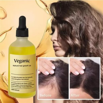 Buy TYA Say Goodbye to Thinning Hair with Veganic Hair Growth Oil 60ml(60 ml)