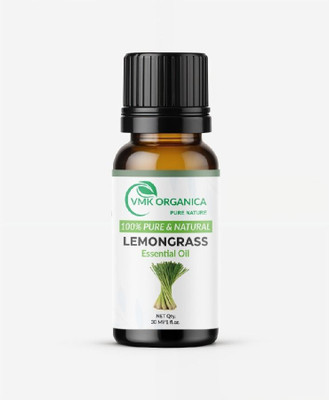 VMK ORGANICA Natural Lemongrass Essential Oil Stress Relief, Massage, Hair & Skin Care(30 ml)