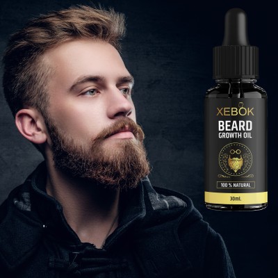 Xebok Beard and Hair Growth Oil, 50 ml| Beard growth oil for men PACK OF 1 Hair Oil(30 ml)