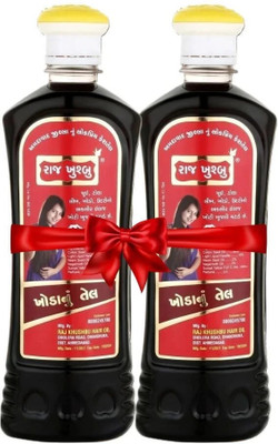 RAJ KHUSHBU Anti Dandruff & Lice Killer Herbal Hair Oil for Dandruff, Lice Nits Pack of 2 Hair Oil(100 ml)