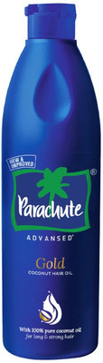 Parachute Advansed Gold Coconut Hair Oil, Pure Coconut Oil 400ml Hair Oil(400 g)