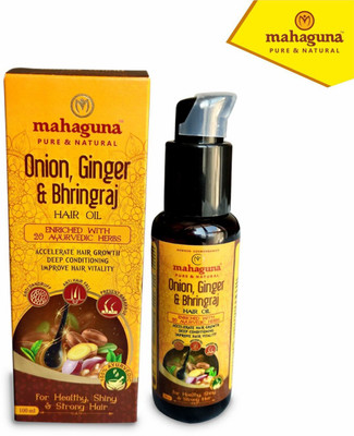 mahaguna Onion, Ginger & Bhringraj  Hair Oil(100 ml)