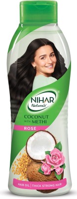 Nihar Naturals Rose Coconut  Hair Oil(400 ml)