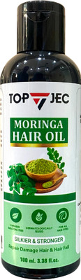 TopJec Moringa Hair Oil – Vitamin-Rich Formula for Strengthening and Hydrating Hair Hair Oil(100 ml)
