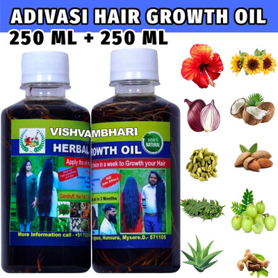 KGF Adivasi LongRoot Herbal  Hair Oil(500 ml)