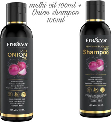 eneeva Natural Methi Shampoo+Methi Hair Oil(100 ml)