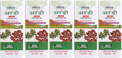 Sansu Arandi ( Castor oil For Hair Growth) 100ml X 5 Hair Oil(500 ml)