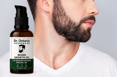 Ontario Goodness Dr. Ales Fast & Advanced Beard & Mustache Growth Oil for MenAX6574 Hair Oil(30 ml)