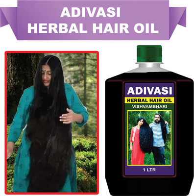 Adivasi AYURVEDIC HERBAL ANTI HAIR FALL Hair Oil(1 L)