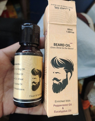 Amaryllis Mooch Powerful Beard Growth Oil  Hair Oil(60 ml)