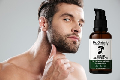 Ontario Goodness Dr. Ales Fast & Advanced Beard & Mustache Growth Oil for MenAX8 Hair Oil(30 ml)