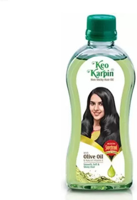 Keo Karpin Non Sticky Hair Oil with Olive Oil & Natural 199Ml Pack Of 1 Hair Oil(199 ml)