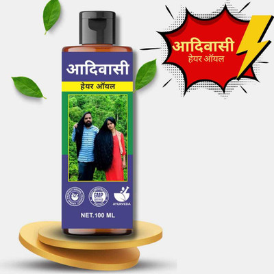 aadikesh Adibasi Hair Oil Neem & Tea Tree for Flake-Free and Clean Scalp Hair Oil(100 ml)
