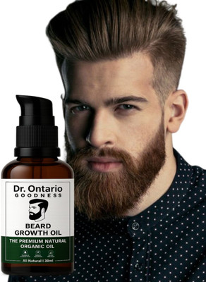 Ontario Advanced Beard Growth Oil With Argan Oil For Thicker And Healthier Hair OilAX76 Hair Oil(30 ml)