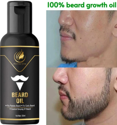 Lustrous Glow Beard And Hair Growth Hair Oil Best For Bread Growth Hair Oil(50 ml)