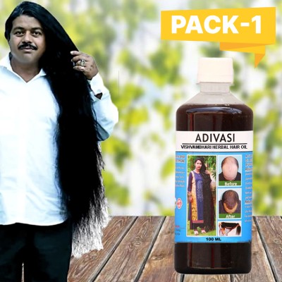 Vishvambhari Herbal Hair Oil for dandruff treatment |Repairs Frizzy Hairs l31 Hair Oil(100 ml)